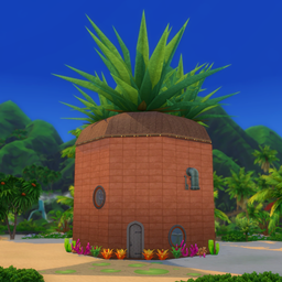 SimmerSomar | Build | Pineapple under the sea House logo
