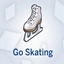 Go Skating Holiday Tradition By KiaraSims4Mods Spanish Translation logo