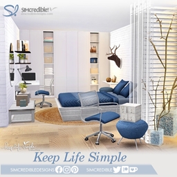 Keep life simple Office Area ✏️
