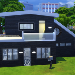 Modern minimalist home NO CC logo