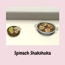 Spinach Shakshuka