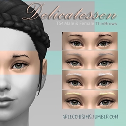 Delicatessen ThinBrows logo