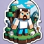 Project blockcraftia logo