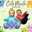 Cute Monsta Infant Sweatshirt and Sweatpants logo