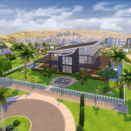 THE FANCY MODERN MANSION OF YOUR DREAMS NO CC logo