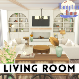 Hamptons Home - Living Room