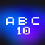 qrafty's CAPITALIZED FONT - BEDROCK logo