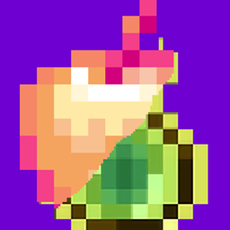 Create Apple Enchanted and bottle Exp logo