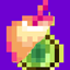 Create Apple Enchanted and bottle Exp logo