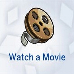 Watch a Movie Holiday Tradition By KiaraSims4Mods Spanish Translation logo