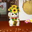 Maneki-neko Flower Pot logo
