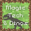 Magic, Tech, and Dinos logo