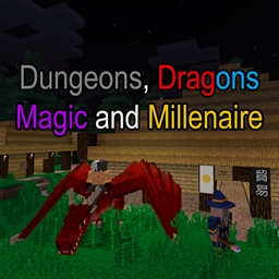 Dungeons, Dragons, Magic and Millenaire logo