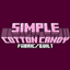 Simple Cotton Candy (Fabric/Quilt) logo
