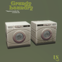 Grungy Laundry - small CC set logo