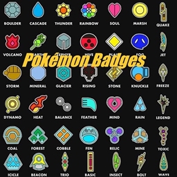 Pokemon Badges logo