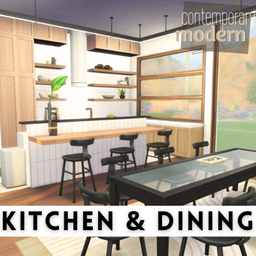Contemporary Modern - Kitchen & Dining