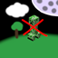 No Creepers Above Ground logo