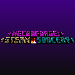 NecroForge: Steam & Sorcery logo