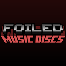 Foiled Music Discs: Replayed logo