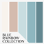 Blue Rainbows Wallpaper 09 (Plain) logo