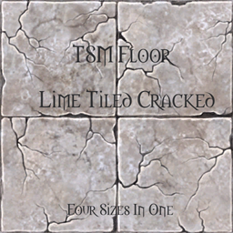 TSM Floor Lime Cracked Tiles