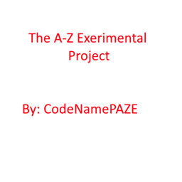 Project A-Z Experimental logo