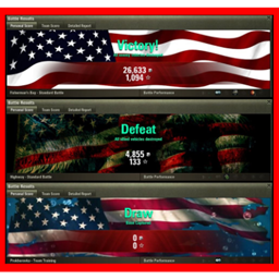 USA Flag Battle Results