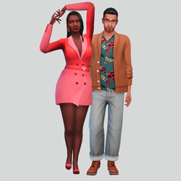 Nadir Couple Makeover | Lovestruck Townies | No CC