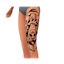 Left thigh alien tattoo logo