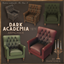 Sims4Luxury - Dark Academia 2024 - Armchair logo