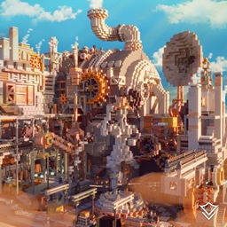 STEAMPUNK FACTORY - by Varuna - Minecraft Worlds - CurseForge