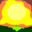 The Second House O' Rising Sun logo