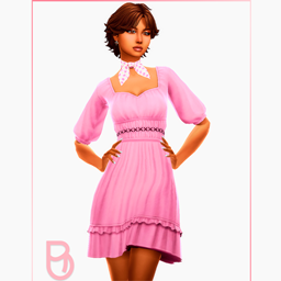 Woman Dress - Sarita - Version 1 project image