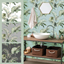 Tropical Chic Leaves Wallpaper | Flora and Fauna 63 logo