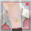 Girl's Double Pendant Love Necklace logo