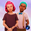 (VG) Genetic Unnatural Hair Colours for Little Sims logo