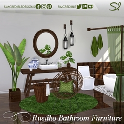 Rustiko bathroom 1 🧖‍♀️ - Furniture logo