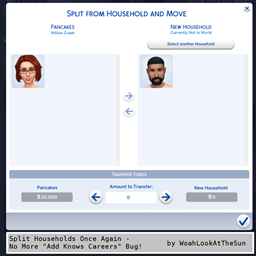 Add Knows Career / Household Split Bug Fix project image