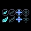 Mists of Tirna Scithe maze guessing game textures logo