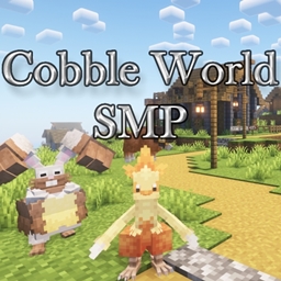 Cobble World SMP logo