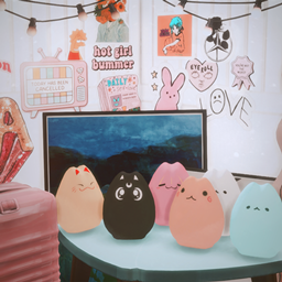 Plush lamp logo