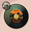 Vinyl Record Round Dance Rug #2 Samtuse963 logo