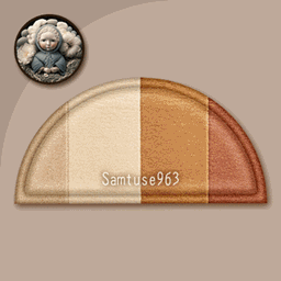 HQ Minimalist Half Circle Dance Rug #2 Samtuse963