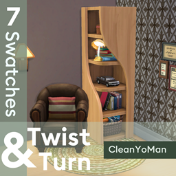 Twist and Turn shelf
