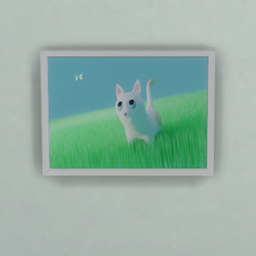 Cat and Butterfly