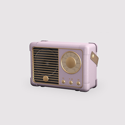 Vintage mini radio