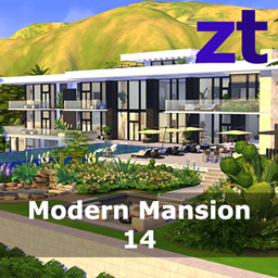 ZT Modern Mansion 14 (CC Free) logo