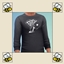 Male Black Cards Shirt logo