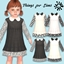 Toddler Onyx and Ivory Dress logo